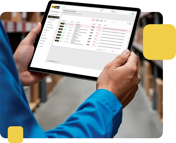 WMS Ligero en tablet